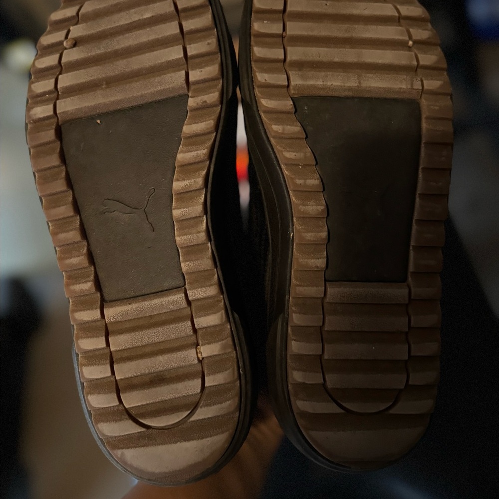Puma Black and Gold High-Tops - Picture 4 of 4
